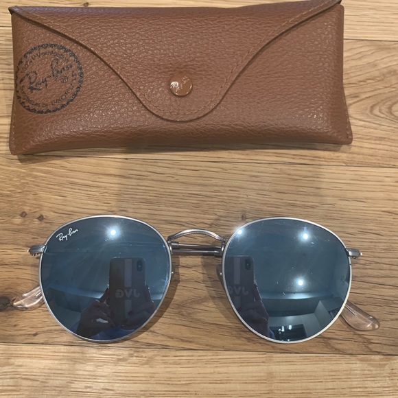 Ray-Ban metal round sunglasses - Picture 2 of 3